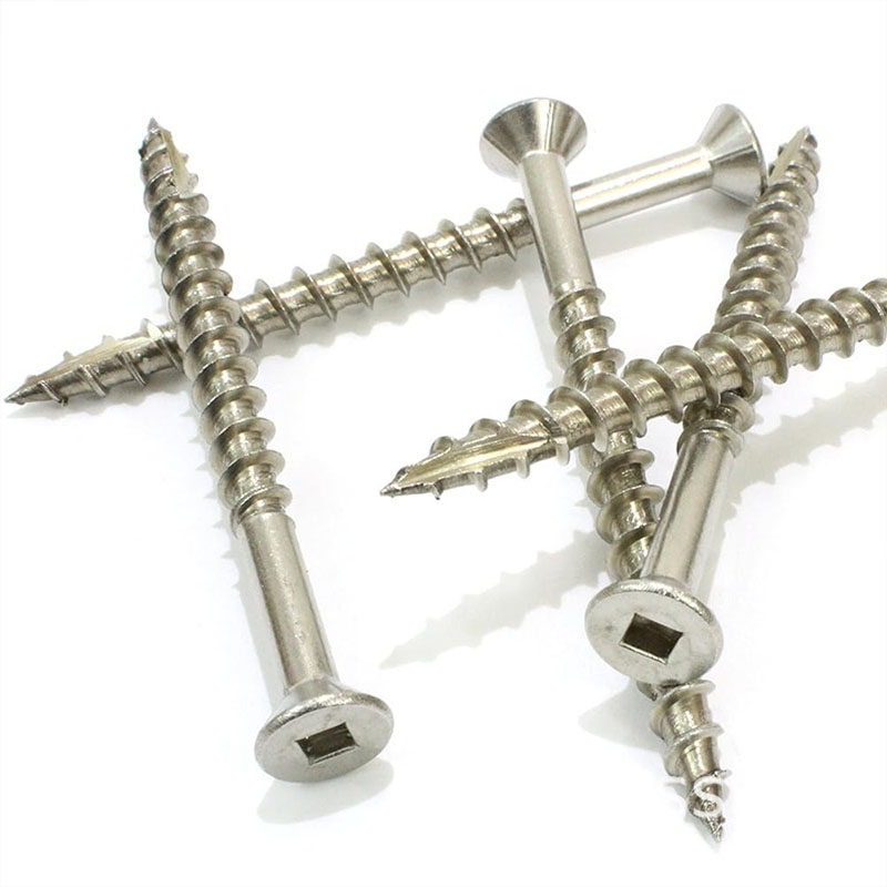 پیچ Countersunk با شکاف مربع
