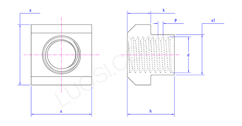 Secure Grip T Slot Nut