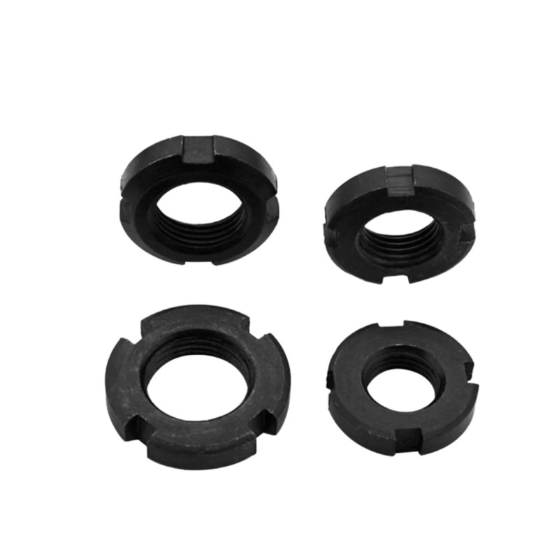 مهره گرد قفل دار شکافدار