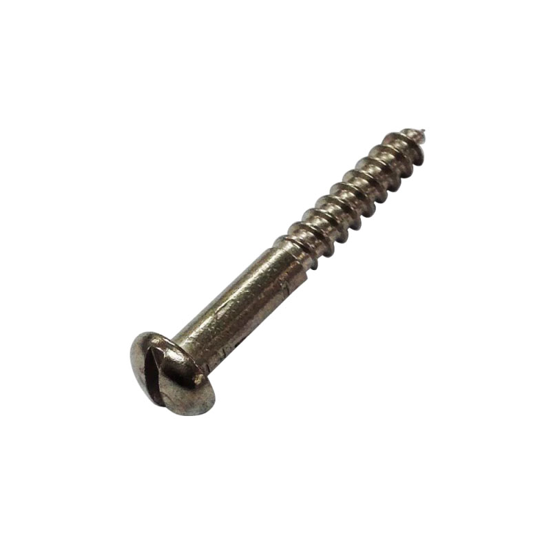 پیچ چوبی سر گرد شیاردار DIN 96